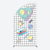 Aperturee - Aperturee 90S Forever Disco Audio Dance Party Half Moon Arch Backdrop